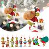 Christmas Tree Ornaments Acrylic Pendants Fun Green Car Home Decoration Hanging Ornaments