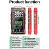Portable ANENG Digital Multimeter 622B Smart Auto Range 9999 Counts AC Voltage Resistance Ohm Capacitance Hz Tester Meter Test Tools for Electrician