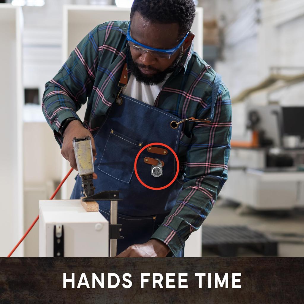 Dakota Digital Mini Clip Pocket Watch with Waterproof and Perfect for Outdoor Activities Like and with and Alarm Carabiner, Lightweight, Camping,