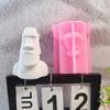 Silicone Portrait Sculpture Candle Mold Gypsum Ornament Mould Home Decoration Molds for Aromatherapys Enthusiasts