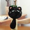 1 Piece Girl Backpack Doll Decoration Cute Plush Cat Doll Pendant Couple Bag Keychain Decorative Gift