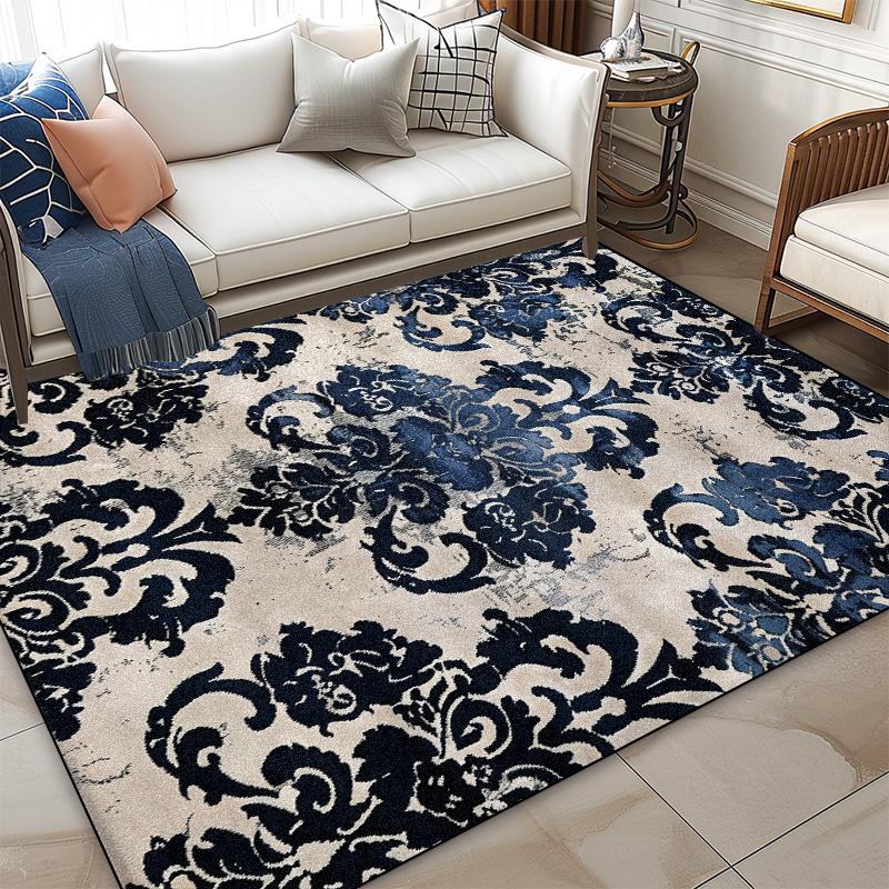 America Style Retro Carpet Living Room Persian Decoration Bedroom Bedside Soft Rugs 160x230 Bathroom Non-slip Entrance Door Mat