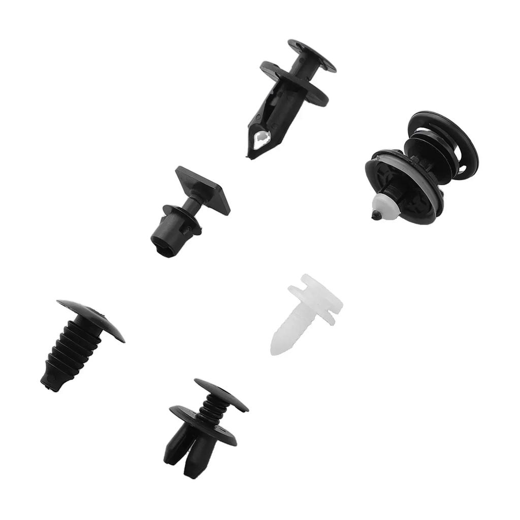 120Pcs Set Car Door Trim Panels Clips Fastening Clips Interior Roof Carpet Retainer For Transporter T4 T5 Interior Trim Holder
