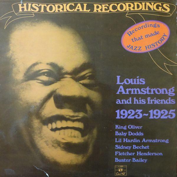 LP Record LOUIS ARMSTRONG - Louis Armstrong And His Friends - 1 J1337 Concert Hall France Jazz Used