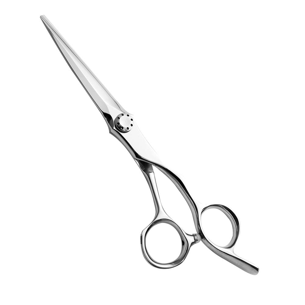 

AOLANDUO Professional Hair Scissors with Convex Blades Sharpening Scissors for Hairdressers and Barbers Made in Japan VG10 Offset For Professional