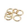 Electroplated Zinc Alloy O-Ring Spring Buckle for Handbags, Jewelry, and Keyrings