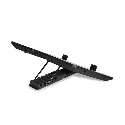 Deepcool | U-Pal | Notebook stand-cooler up to 19" | Black