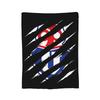 Club Universidad de Chile Copa Chile Flannel Throw Blanket Soccer Blanket for Home Car Super Warm Quilt,