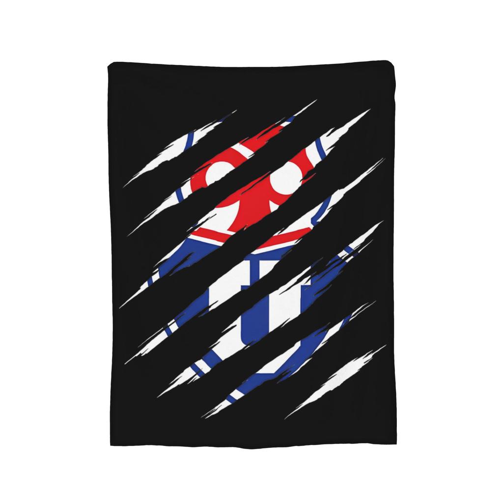 Club Universidad de Chile Copa Chile Flannel Throw Blanket Soccer Blanket for Home Car Super Warm Quilt,