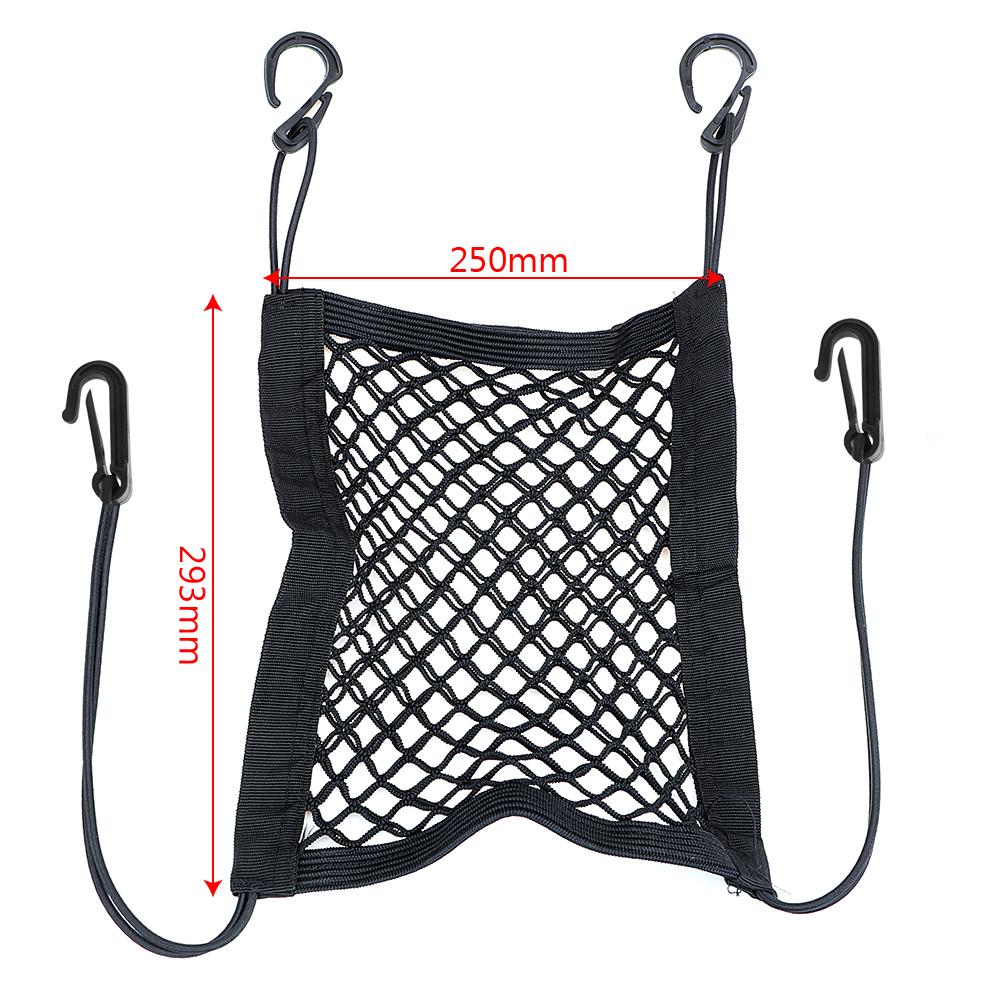 Luggage Hooks Car Truck Storage Mesh Net Hanging Bag Elastic Seat Bag
