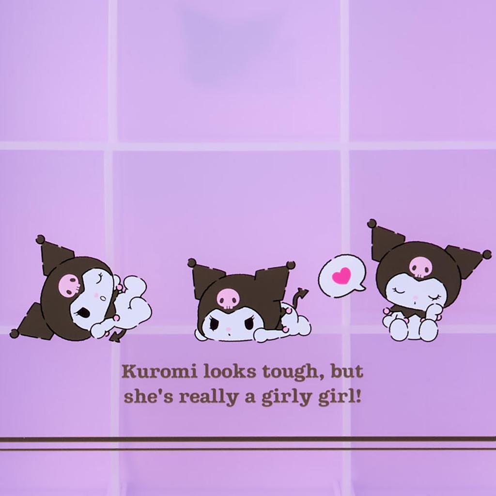 Sanrio Kuromi Storage Case Medium 629286 Book-Shaped