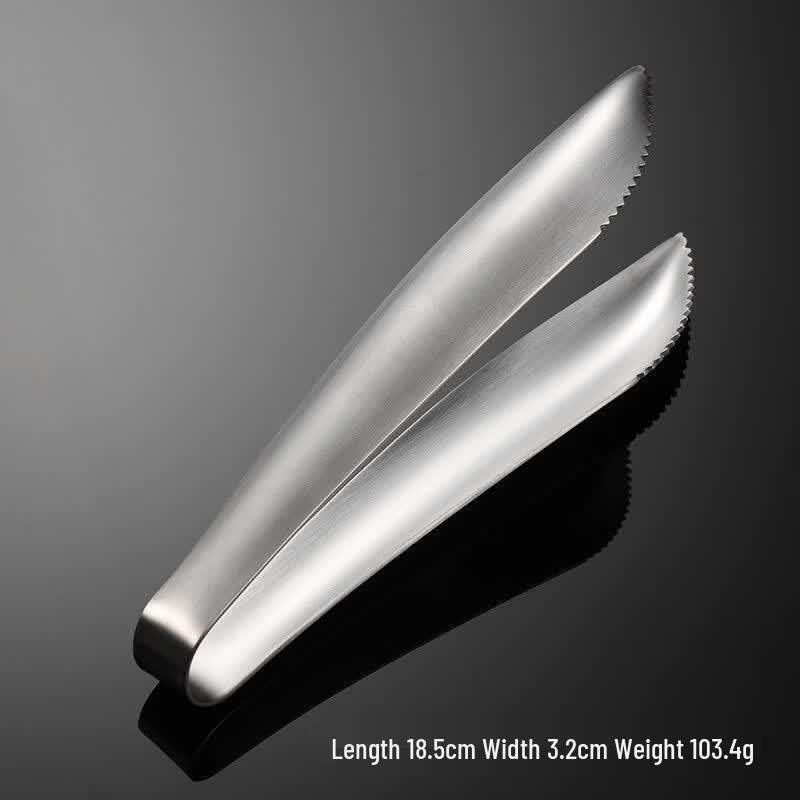 Qianxing 304 Stainless Steel Short Buffet Tongs