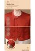 Women's Tang Suit Top: Seven-Sleeve Chinese Style for Middle-Aged & Elderly
