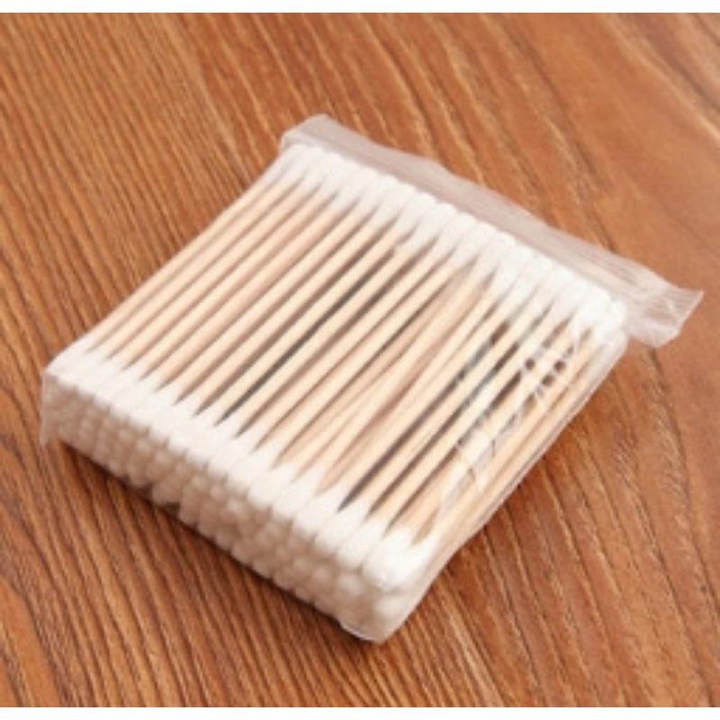 100pcs Double Head Cotton Swabs for Nose Ears Makeup Lips Cleaning Soft Tip Sticks Women Men Beauty Tools Ear  Picking  Cotton