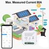 Smart Home Energy Monitor Single Phase Meter Consumption Monitor Real Time Data Display for Solar PV System Monitoring