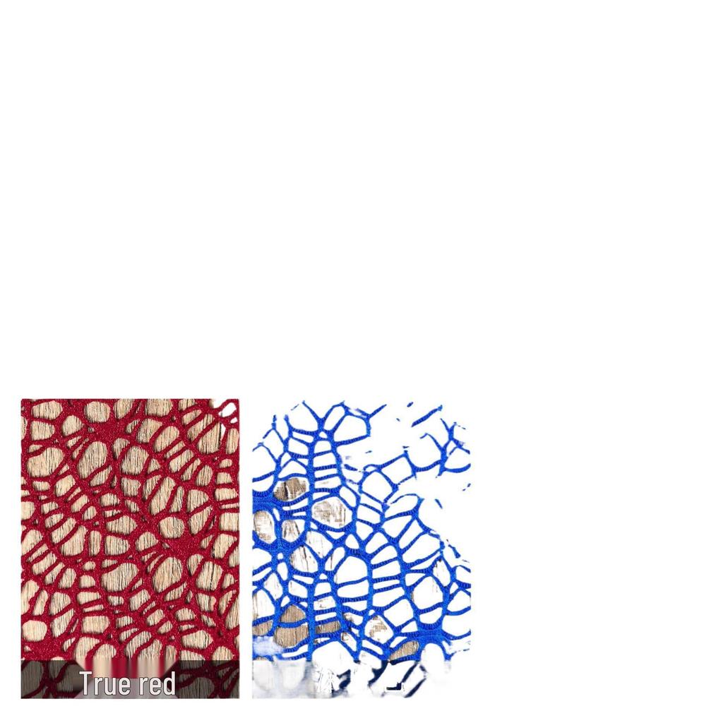 Irregular Large Mesh Crochet Texture Decorative Fabric