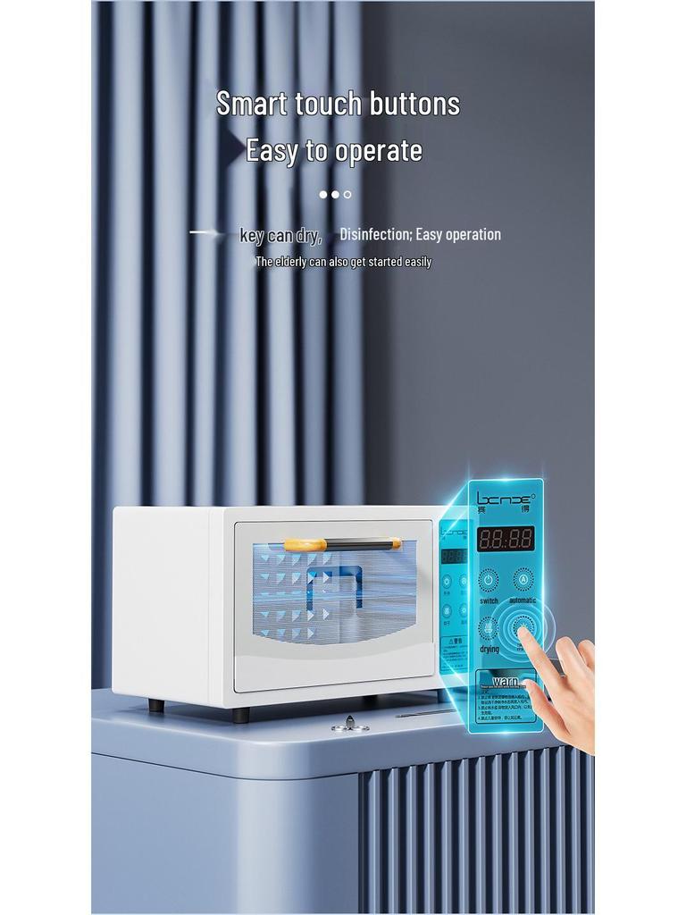 Beauty Salon UV Disinfection Cabinet for Nail and Tattoo Tools with Drying Function