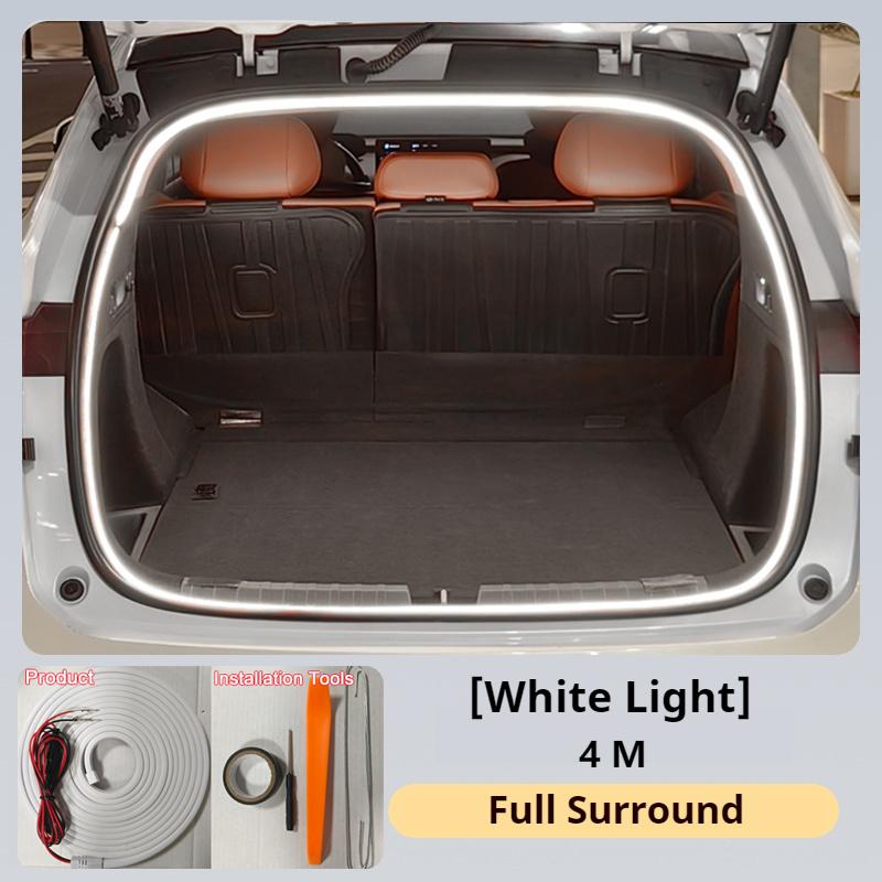 Rear Trunk LED Light Bar Strips Trunk Interior Decorative Lamp Strip Fit For Geely Geometry Interior Accessory Atmosphere