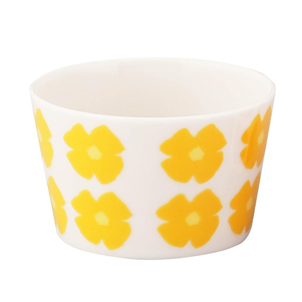 Moomin Kukatt Diameter X Height a Perfect Gift for Any Tableware 8.8cm Bowl, 8.5cm 5.5cm (200ml) - Yellow, Collection. MM10001-352