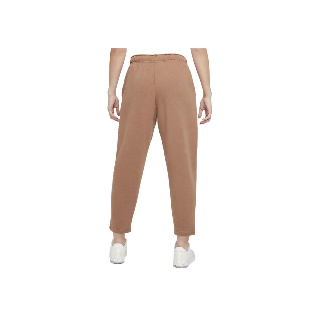 Nike Sportswear Collection Essentials Curve Fleece Casual Cropped Pants Women Bottoms Copper DD5637-256