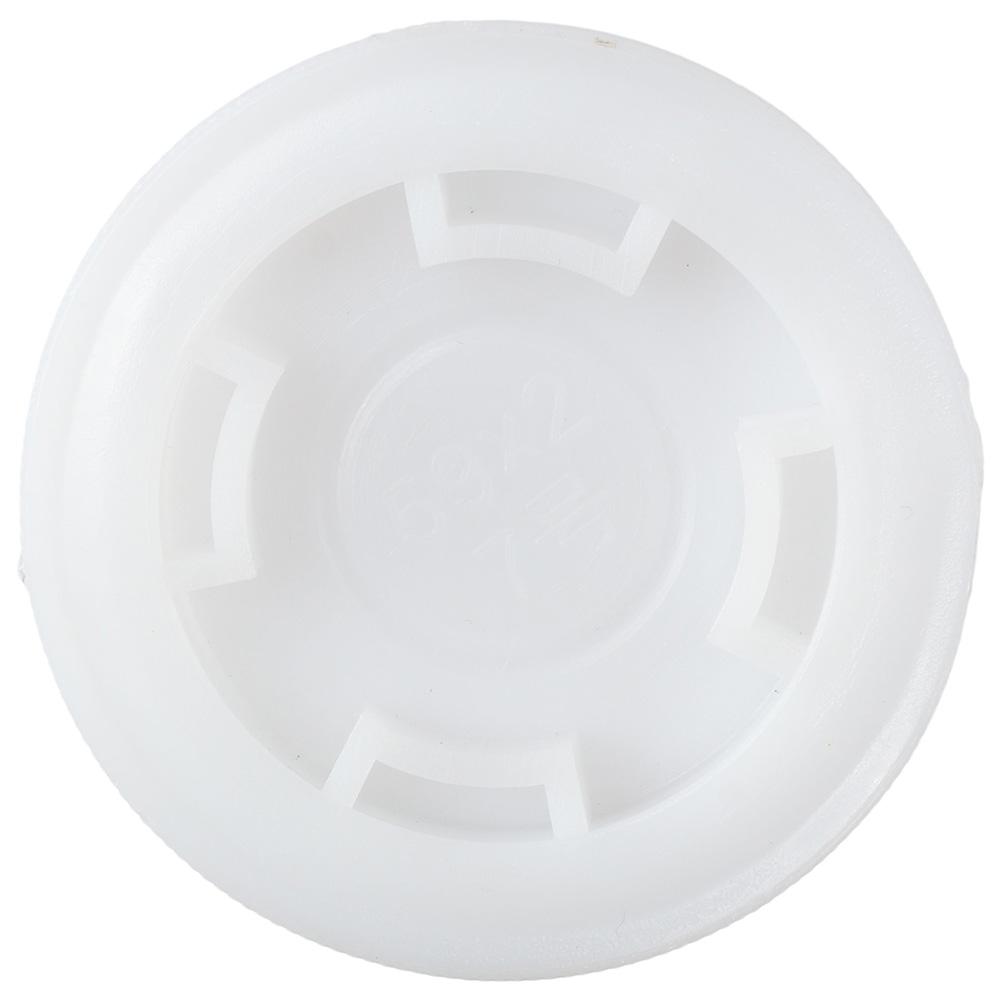 5PCS Plastic Bung Caps White Poly Buttress Waterproof Plastic Drum Plugs Fine Thread