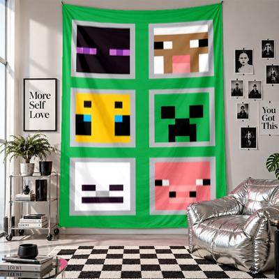 Gobelin Ścienny minecraft Sztuka Wisząca Tkanina Dekoracyjne Tło Pokrowiec do Dekoracji Pokoju