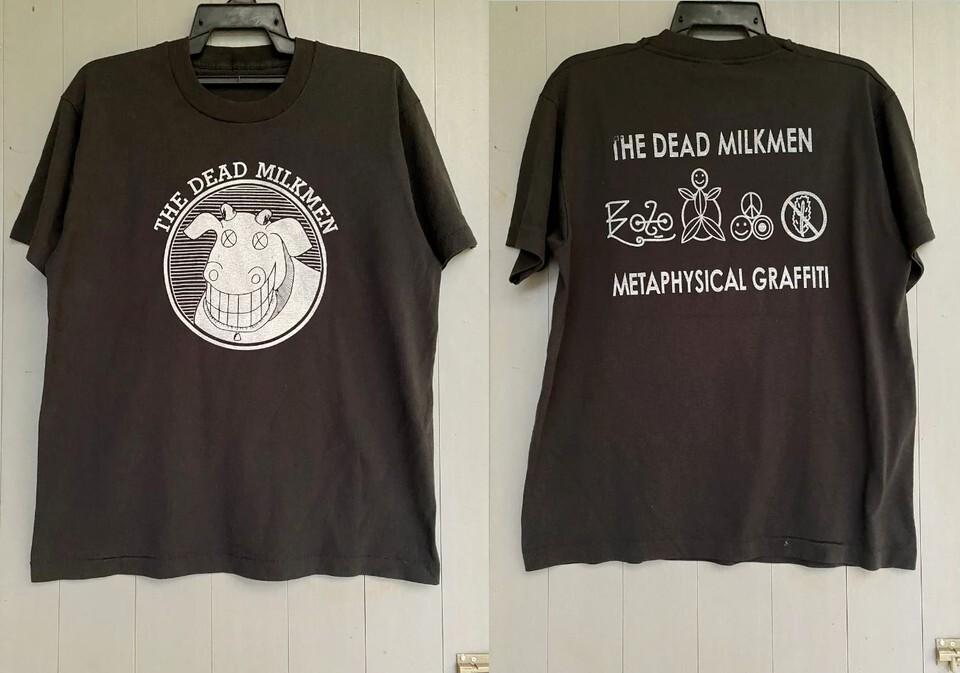 The Dead Milkmen Metaphysical Graffiti 100% Cotton Adult T-Shirt UU763 XXL