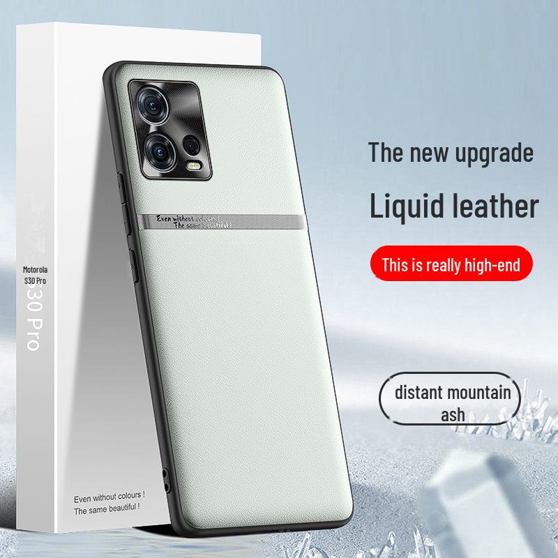 Motorola S30pro Liquid Leather Anti-Fall Protective Cover - One Piece