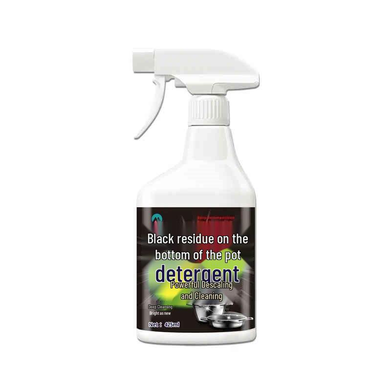 Stainless Steel Cookware Cleaner: Powerful Degreasing Gel for Black Scale, Oil Stains, Descaling & Rust Removal