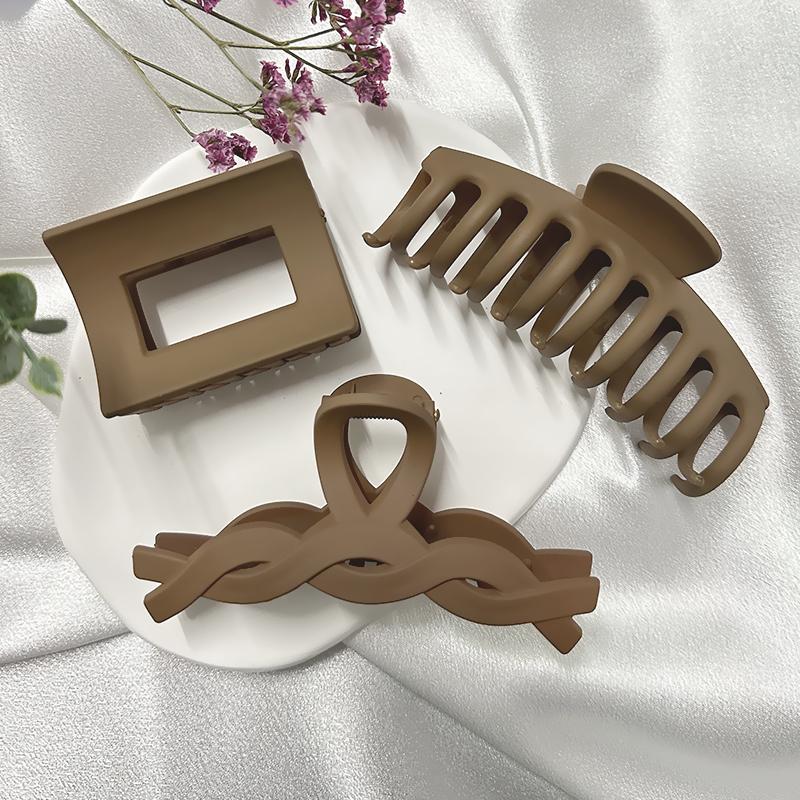 Große Schleife Haarspange Neu Trendige Einfarbig Schwarz Haar Hai Klammer Haarstyling Werkzeuge Accessoires für Frauen Mädchen