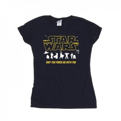 Womens/Ladies Silhouettes Force Cotton T-Shirt