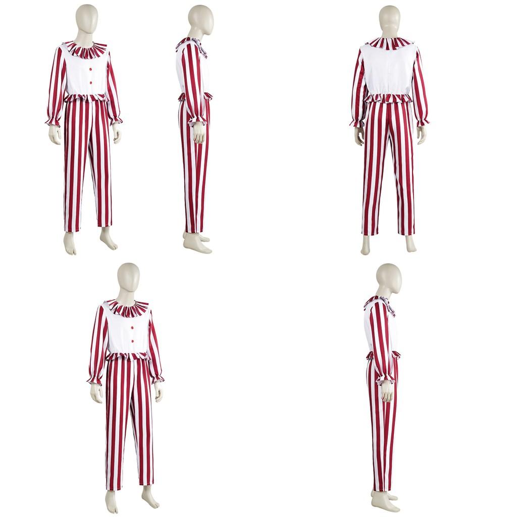 Clown In A Cornfield Cosplay Costume For Halloween Stage Performances With Spandex And Polyester For Halloween