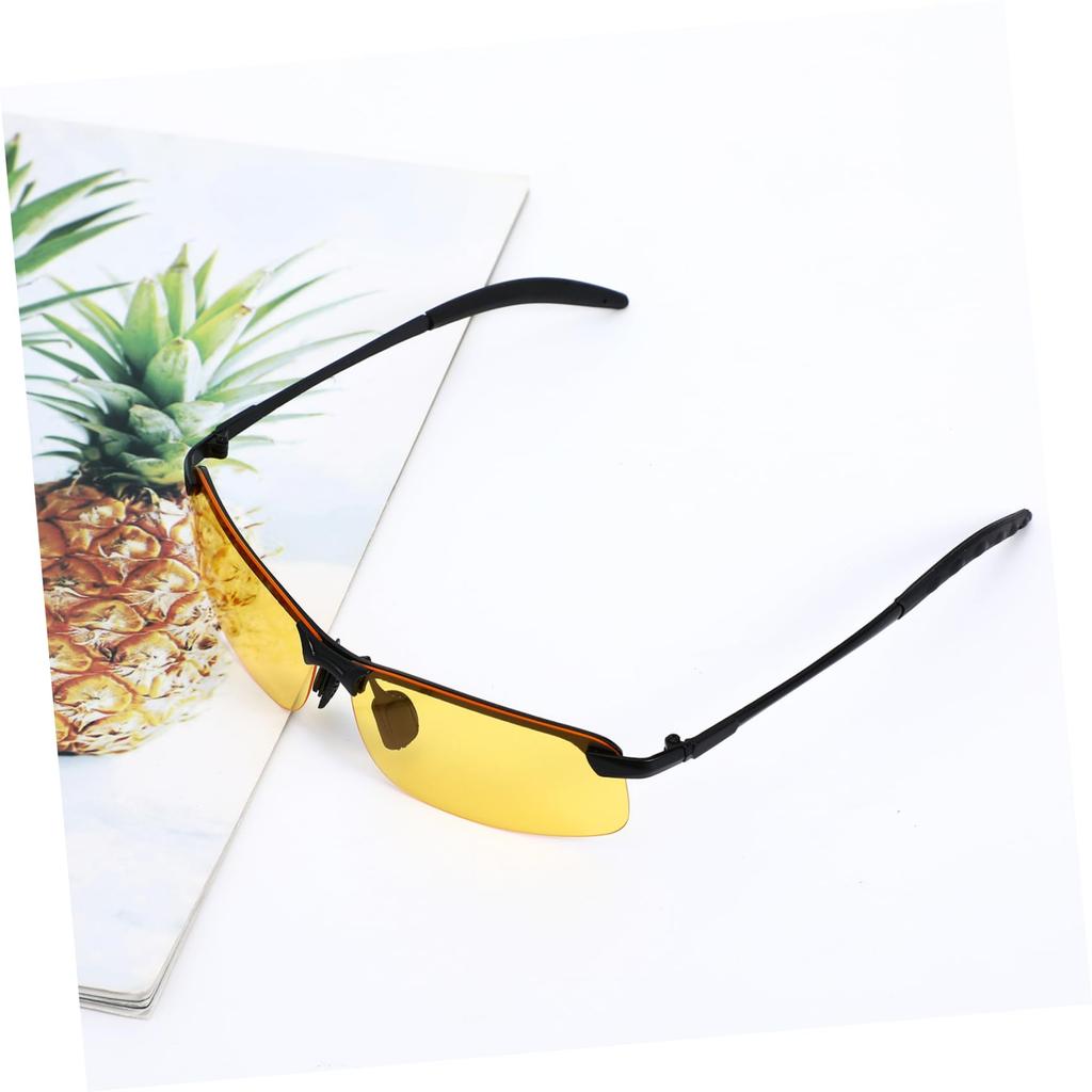 LIGIGWASH Night Glasses with Anti-Glare Function, For Cars, Glare and Vision