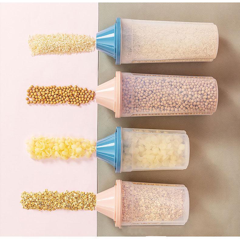 Grain & Bean Food Grade Storage Can for Oatmeal, Sugar, Flour, & Starch