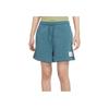Jordan Solid Color Straight Leg Lace-Up Shorts Women shorts Gray-Green DM3243-058