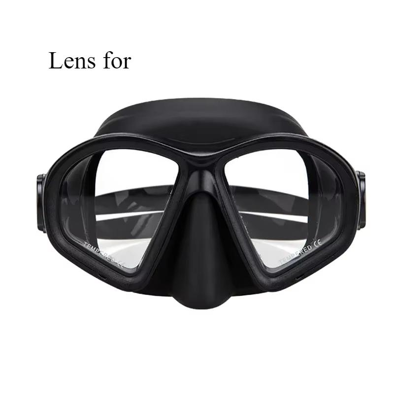 wholesale Tempered glass Lens Myopia  Lens for m2032 Diving Mask