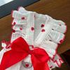 Dog Spring Bowknot Dress T-Shirt Princess Pullover Clothing Apparel Cute Apparel for Spring and Summer