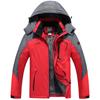 Men's Winter Windproof Fleece-Lined Cotton Jacket - Thickened Outerwear for Outdoor Cold-Weather Protection