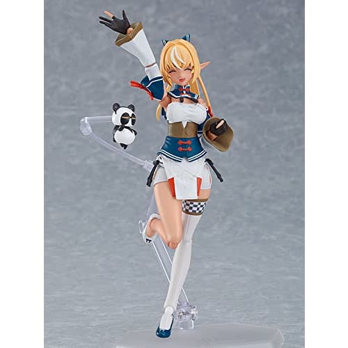 Max Factory Figma Hololive Production Shiranui Flare Non-scale Plastic Painted Movable Figure