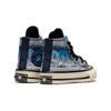 Converse Chuck 70 Slip Resistant Durable High Top Canvas Shoes Kids Sneakers Black Blue 372107C