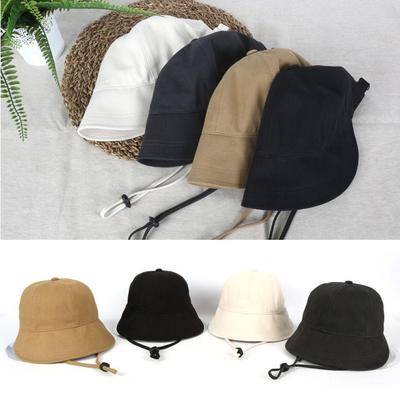 Winter Daily Warm Twill Strap Short-brimmed Bonnet Hat