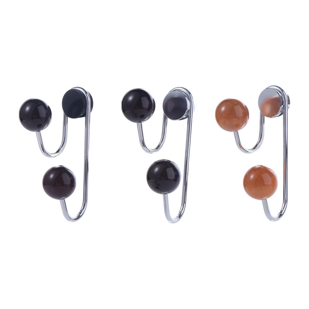 Punch-free Magnetic Wall Hooks Wall Mounted Decorative Refrigerator Magnet Hook Powerful Heavy Duty Door Magnet Hanger Bathroom