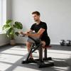 Bizeps-Trizeps-Maschine, 2-in-1, Preacher Curl Bank, Verstellbarer Sitz, Ellenbogenstütze