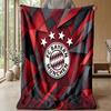Bayern Munich Theme Blanket Soft Flannel Blanket Plush Throw Blanket Cozy Sofa Bed Blanket for Home Decor