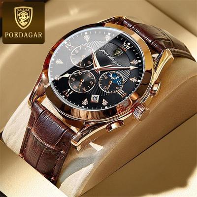 Nuovo orologio da uomo di lusso di marca TOP con orologi al quarzo da uomo luminosi impermeabili