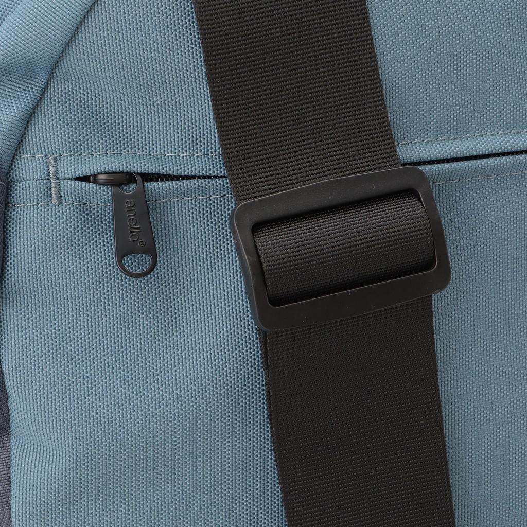 Anello AHS1035 BL Water-Repellent, Lightweight 2-Way Anywhere Boston Bag