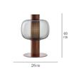 Nordic Modern Glass Table Lamp - Creative, Stylish Lighting for Living Room, Bedroom, Hotel, or Model Room