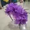 Fabric Flower Headband Feather Flower Hairband Women Evening Party Headpieces
