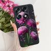 For Motorola Signature 2026 Case Popular Flower Marble Painted Cover Soft Silicone Black Phone Shell For Moto X70 Air Pro Fundas