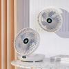 Aircolio Portable Mini Desk Fan – Wireless 5-Speed USB Silent Breeze